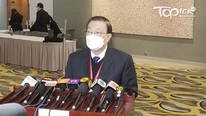 譚耀宗表示，禁止海外律師就國安案件提供法律意見的做法，實際執行上難以做到。（關景騰攝）