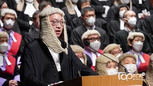 律政司司長林定國。（林宇翔攝）