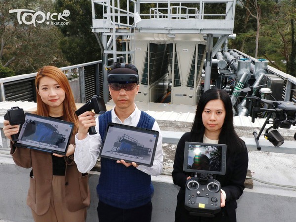 機電工程處以機電裝備合成法為大龍獸醫化驗所更換制冷機系統。(陳永康攝)