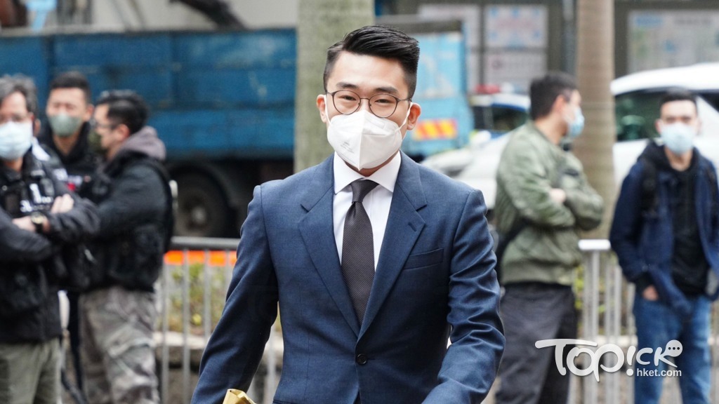 控方陳詞指彭卓棋提及當選後會無差別地否決預算案，彭代表律師即指正其原話並提及「無差別」。（馮漢柱攝）