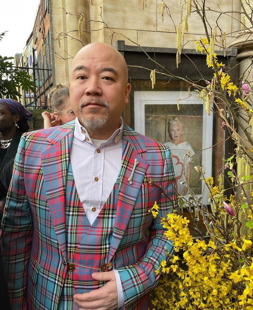 身處倫敦的Wyman，曾於米蘭VW時裝展上當過男模，加上VW是他偶像，當然出席她的追思會。（圖片concertyy ig）