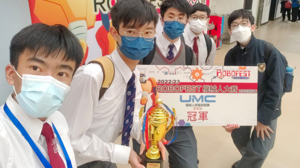 聖馬可中學勇奪機械人香港區選拔賽冠軍。