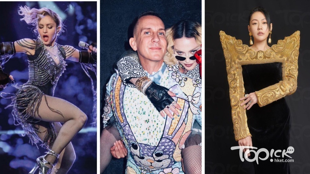 Moschino創作總監Jeremy Scott（中）離開品牌，他曾經為Madonna和小S等易星造像。
