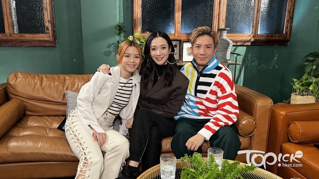 （左起）阿Gao 、王君馨、湯駿業。