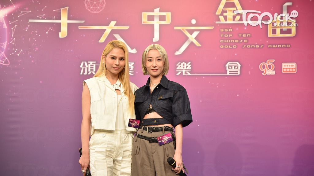 Gin Lee和泳兒出席記招。