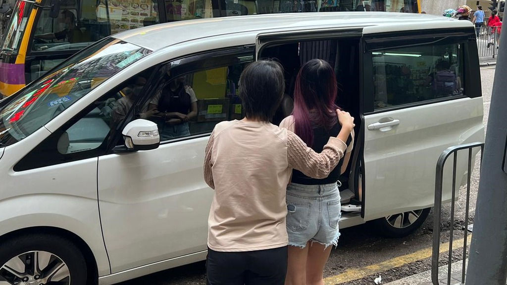 警方聯同入境處展開掃黃行動，拘捕6名女子（警方提供）