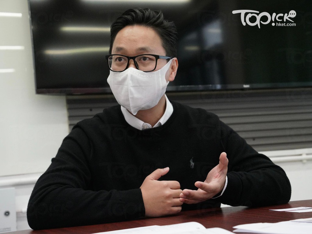 基督教香港信義會信義中學副校長（學生成長）兼通識教育科科主任吳宏業。（梁偉榮攝）