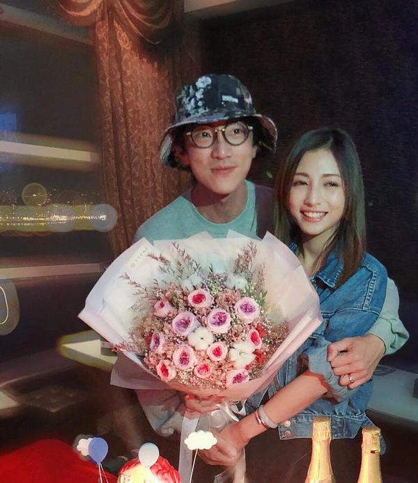 陸永為太太慶祝28歲生日，並在IG帖文中稱：「你睇你十八咁樣，幾令人妒忌！」（IG圖片）