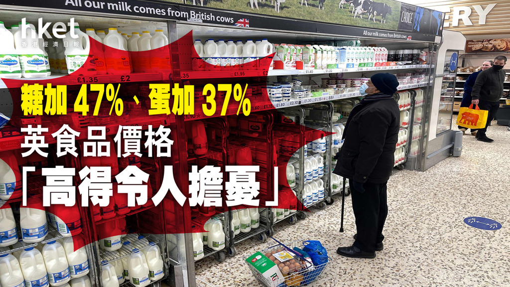 【英國通脹】英4月通脹率8.7% 降幅不似預期