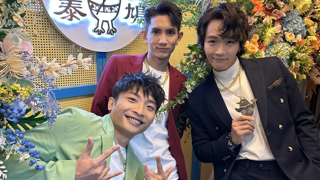 Dee＠ERROR（左起）、Lokman及Alton＠MIRROR 3人老友鬼鬼，最近更夾份百萬投資開泰國餐廳。（圖片由餐廳提供）