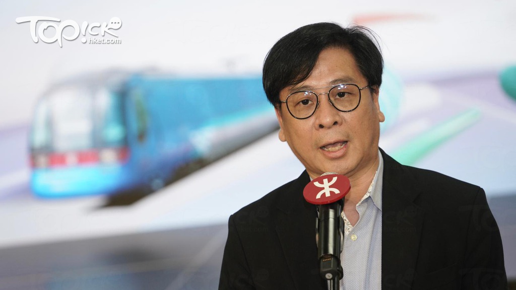 港鐵公司過境鐵路總管張志強。（梁偉榮攝）