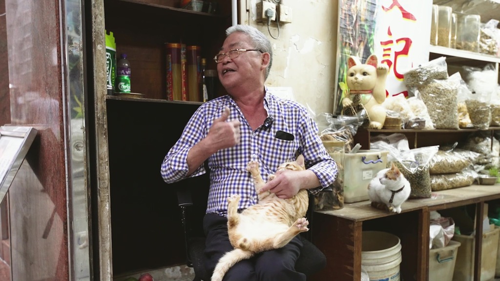 文哥講招積仔走失事件時十分肉緊。