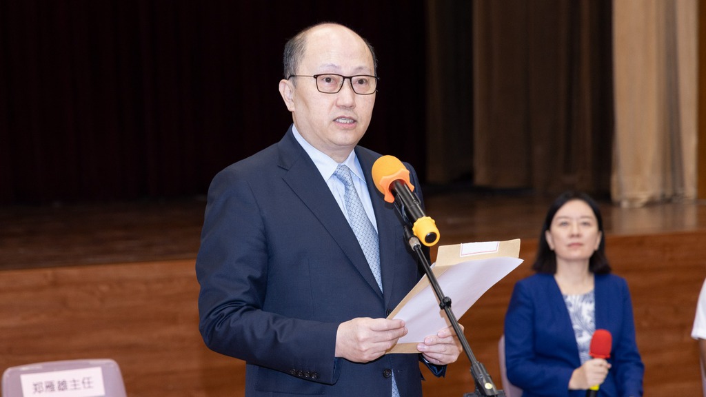 中聯辦主任鄭雁雄。（中聯辦圖片)