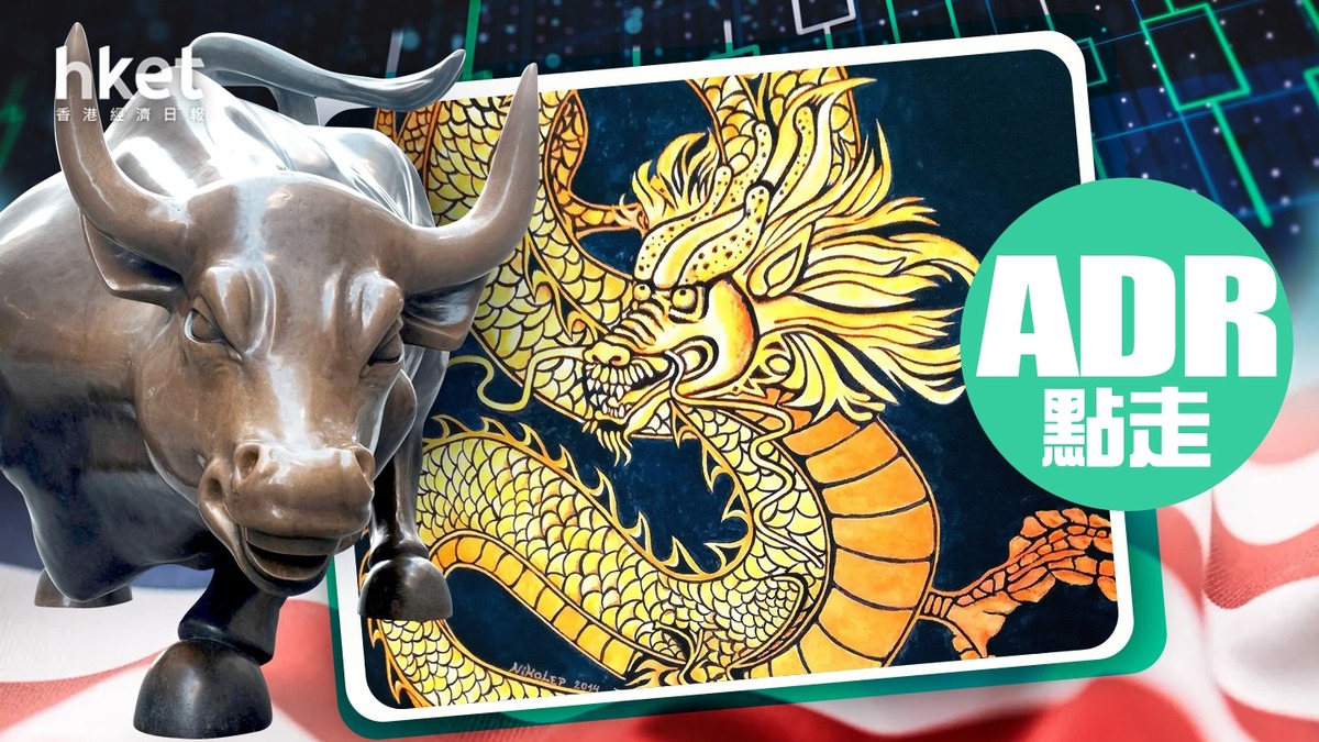 恒指夜期+ADR】恒指夜期跌162點騰訊ADR跌逾2%