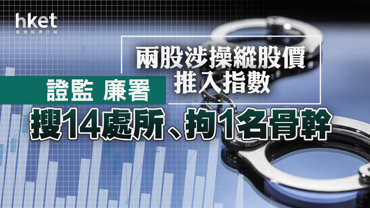 造市案】馬可數字科技午後復牌插近七成涉操縱股價推入指數證監廉署拘1名骨幹恒指公司：既定程序處理（第三版）