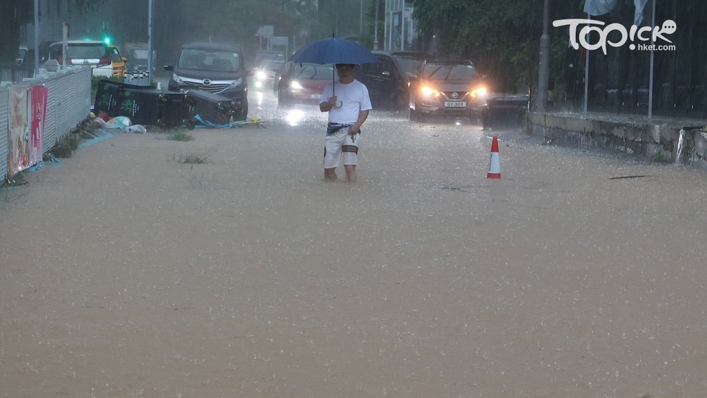 九月總雨量創歷史新高，1,067.1毫米為正常值3倍以上。（資料圖片）
