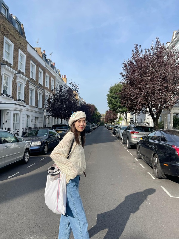 Mandy早前到英國旅行!(IG圖片)