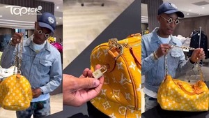 LV男裝創作總監Pharrell Williams親力親為做品牌男裝的生招牌。（網上圖片）