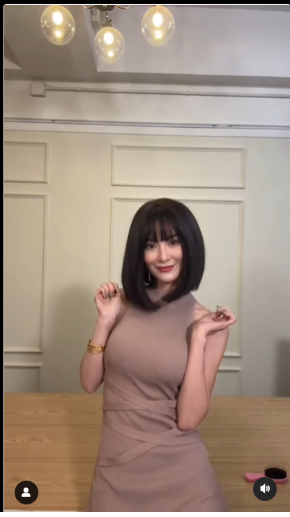 裕美加了12個胸墊！（IG影片截圖）