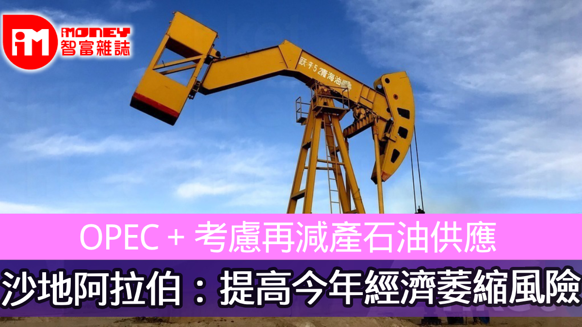 OPEC＋考慮再減產石油供應沙地阿拉伯：提高今年經濟萎縮風險