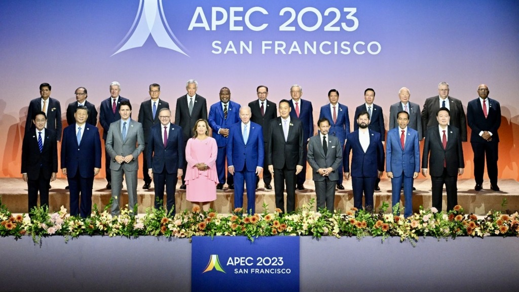 財政司司長陳茂波上周訪美出席亞太經合組織（APEC）會議。（陳茂波網誌相片）
