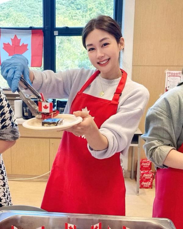 岑麗香現身長子就讀學校的嘉年華會。（取自instagram）