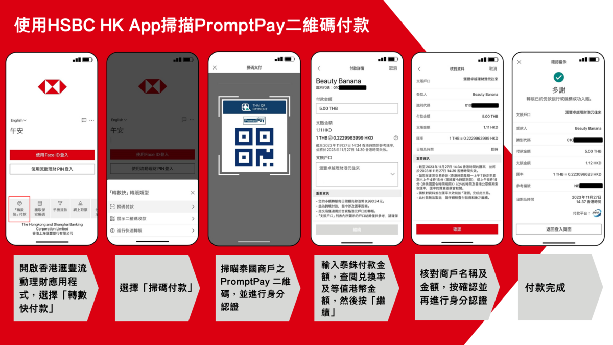 轉數快】一文看清支援泰國PromptPay互通的香港銀行和電子支付錢包有哪些支付工具優惠？