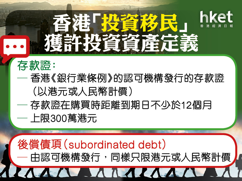 政府公布投資3000萬移民計劃劃門檻需至少3000萬資產料可帶來1200億元新資金| LIHKG 討論區