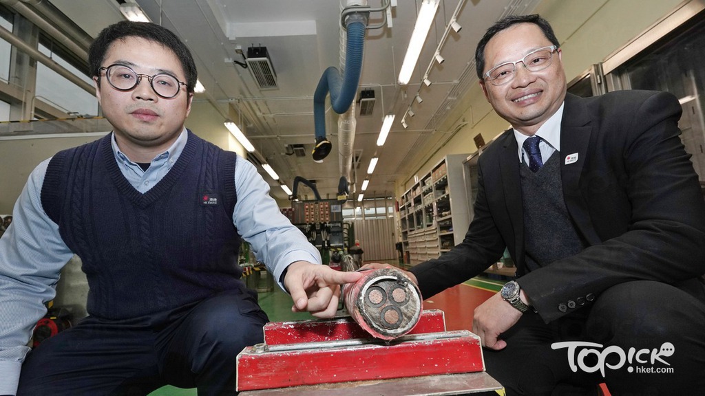 港燈引入「3高指數」檢測全港過半11-kV電纜，有效減低近年停電事故。（朱永倫攝）
