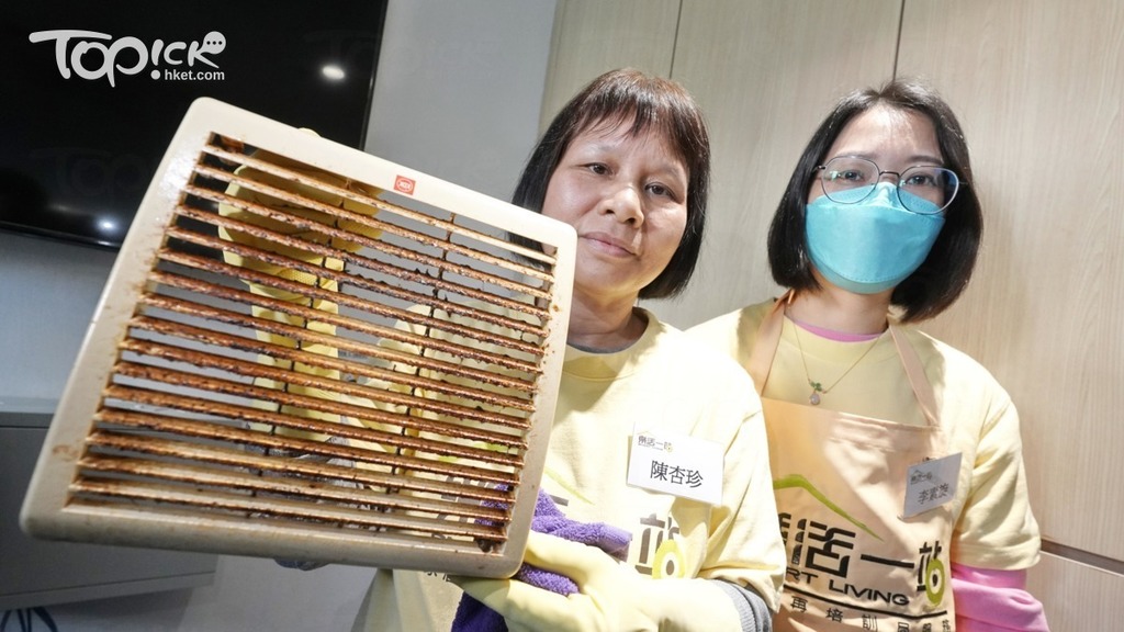 垃圾徵費實施增工作量，家務助理加時薪。（朱永倫攝）