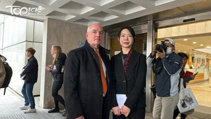 安邁顧問(A&M）董事總經理Edward Simon Middleton及黃詠詩。林育慧攝