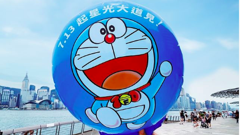 多啦A夢氣球今日免費拎，即睇5個派發地點。（IG doraemon100_tour圖片）