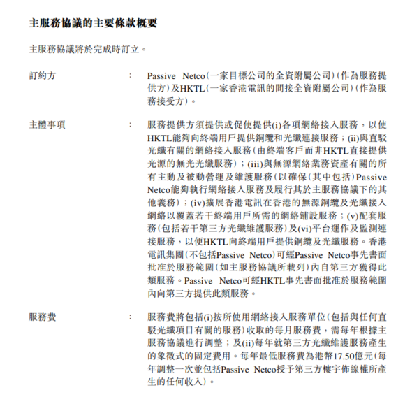 香港電訊6823｜香港電訊擬以近68億元出售Regional Link Telecom Services權益