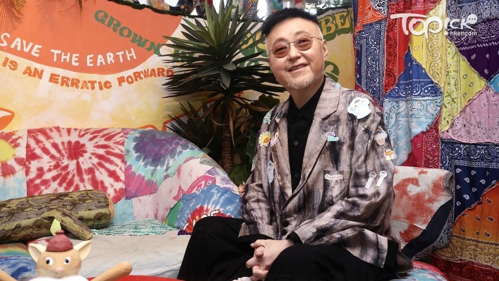 谷德昭寄語DSE考生：「公開試這次的成功與失敗，對你人生將來的成功與失敗來說，並非佔壓倒性的比例，你將來是可以補救得到的。」（王韻青攝）