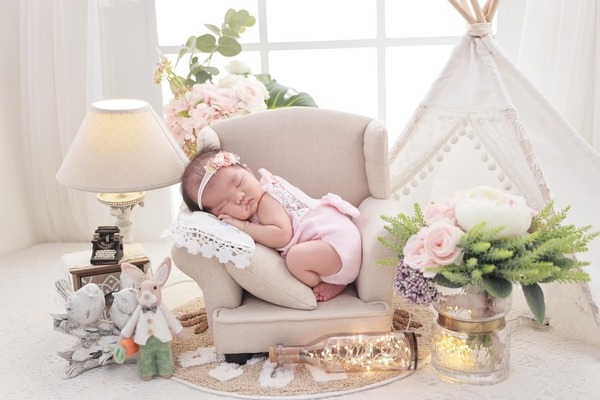 行姐非常愛錫女兒。
