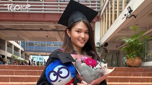 耀中國際學校IB女狀元鄧知行。（受訪者提供）