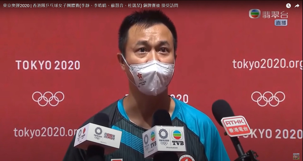 李靜上屆激動教波，成為一時佳話。