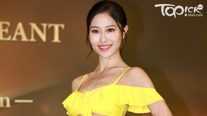 2024香港小姐佳麗「城大李嘉欣」倪樂琳。（陳慧安 攝）