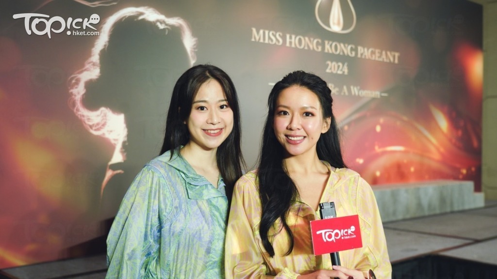 7號秦冀雯（Yvonne）和11號梁嘉莹（Emily）接受訪問