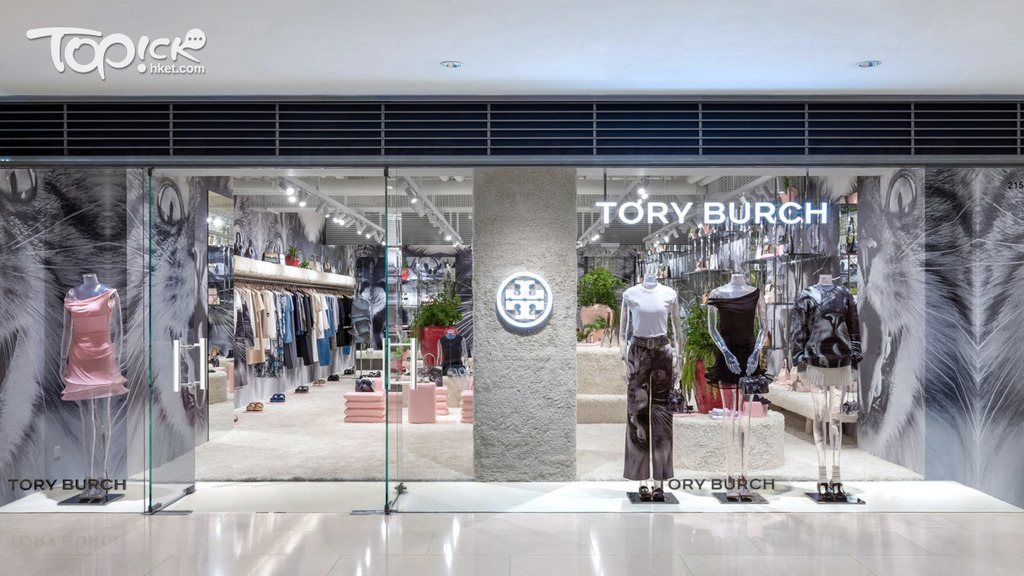 Tory Burch全新置地廣場Pop-up store，已換上由攝影師Walter Schels拍攝的貓照片，原來是次店裏的室內設計概念正是Tory 與Opening Ceremony創辦人之一的Humberto Leon攜手合作。（圖片品牌提供）