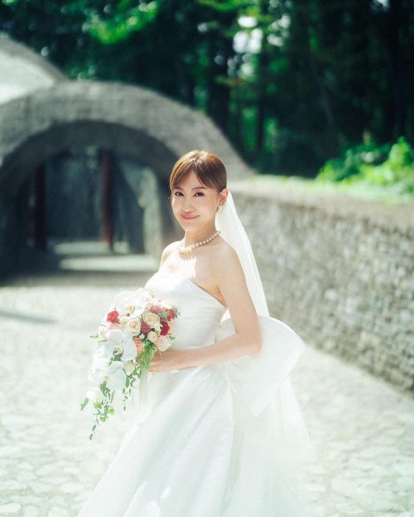 蔣家旻在輕井澤舉行婚禮。