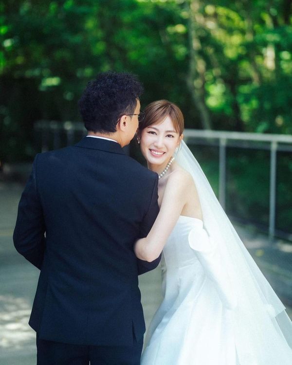 新娘子蔣家旻分享婚禮照片。