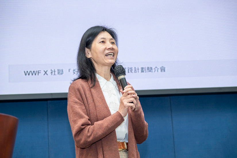 WWF企業可持續發展主管何美娟認為夥伴間的交流及支援才是重要元素，成效會更顯著。