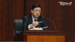 行政長官李家超。（梁偉榮攝）