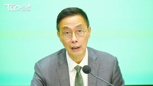 楊潤雄表示，將在本月底或下月初起於體育園進行試演賽。（朱永倫攝）