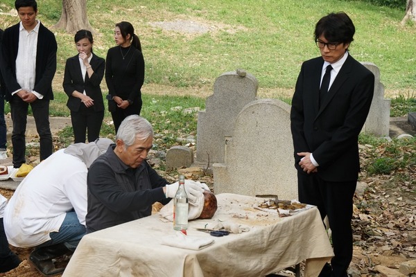 陳澄騫在《破·地獄》演死者家屬。