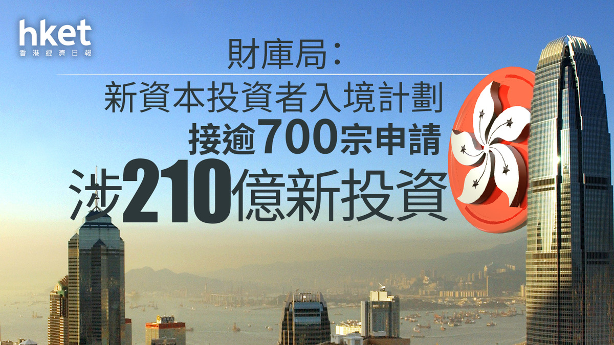 投資移民｜新資本投資者入境計劃接逾700宗申請、涉210億新投資約半個月增30宗申請