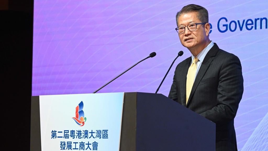 財政司司長陳茂波。（政府新聞處圖片）