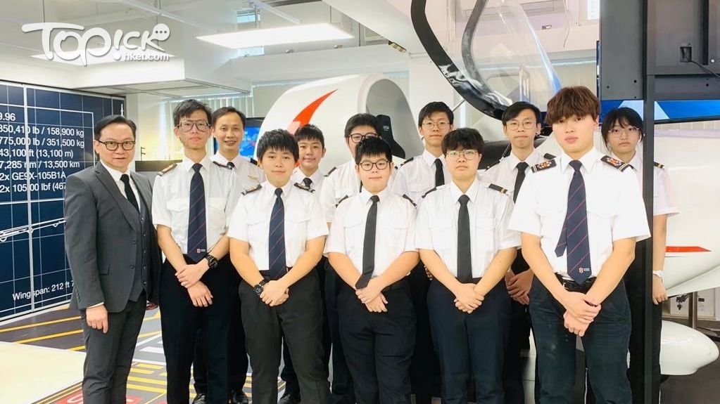 [經濟日報] 中華基督教青年會中學設航空科技學習中心 機師校長曾克服畏高圓夢鼓勵學生勇於面對困難