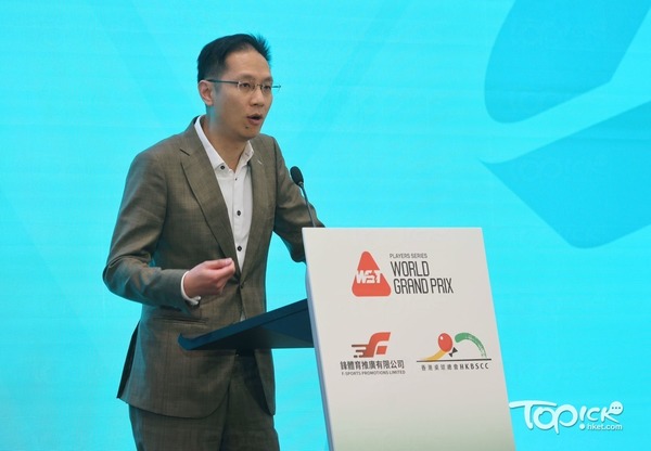 中國香港桌球總會主席羅永聰。(陳靜儀攝)